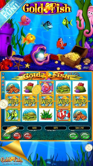 do any casinos have goldfish slot machines