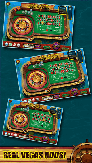 Roulette of Tropical Fish Casino 777 (Win Big)